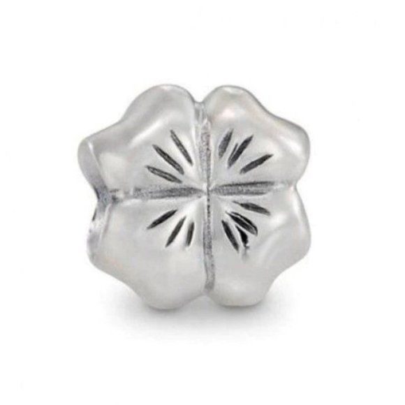 Sterling Silver Pandora Four Leaf Clover - Picture 1 of 1